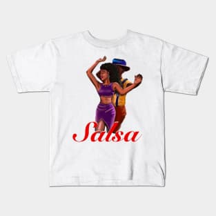 Salsa dancing couple - the best of Salsa Kids T-Shirt